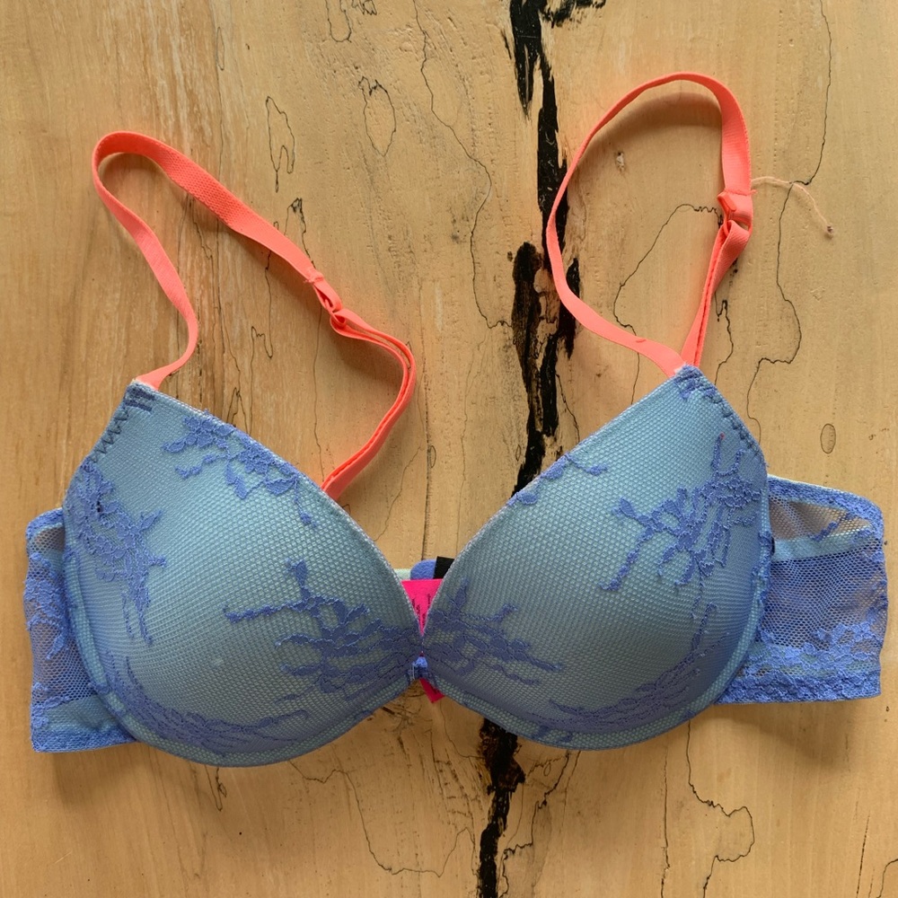 Blue La Senza Bra lightly lined